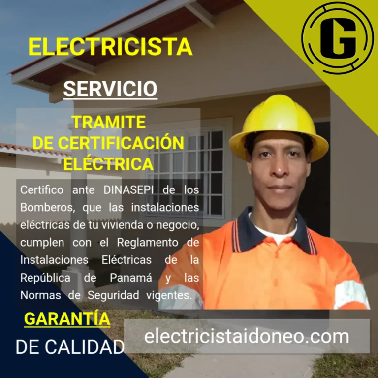 Tramite Certificación Eléctrica