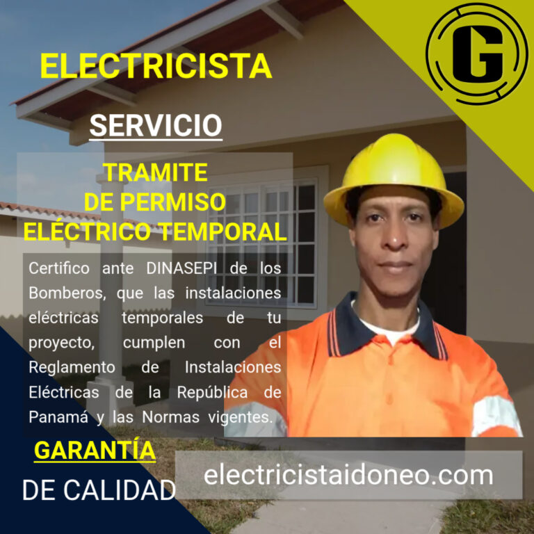 Permiso Eléctrico Temporal